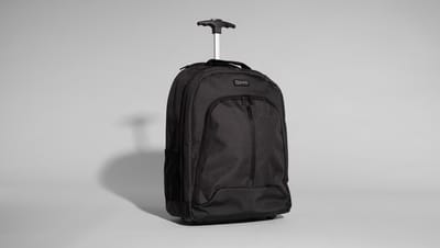 Mochila Trolley para notebook 15.6 na cor preta.