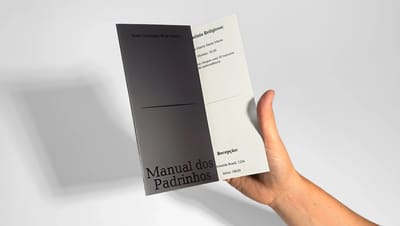 Manual de padrinhos personalizado