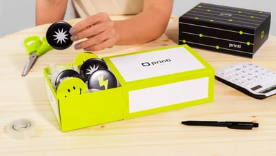 Embalagem gaveta com hot stamping
