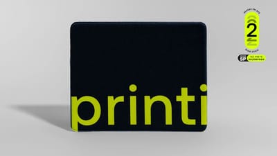 Mouse pad personalizado retangular com selo de entrega rápida Printi em até 2 dias úteis para São Paulo e Grande SP.