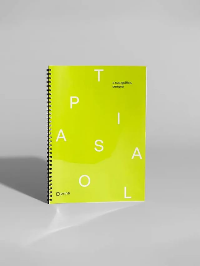 Impressões personalizadas de apostilas da Printi: flexibilidade em papel, acabamento premium, ideal para cursos, portfólios e apresentações.