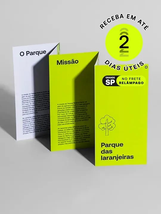 Folders da Printi: formatos criativos, impressão de qualidade e papéis ideais para comunicação eficaz e atraente.