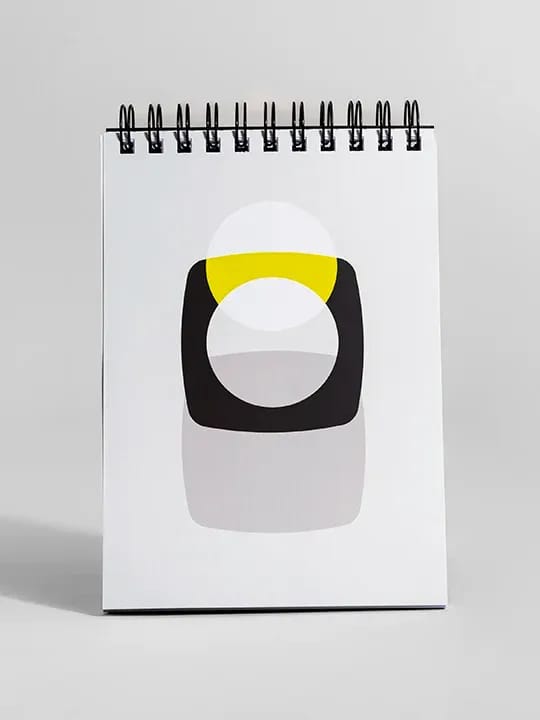 Bloco de Notas com Capa Wire-o