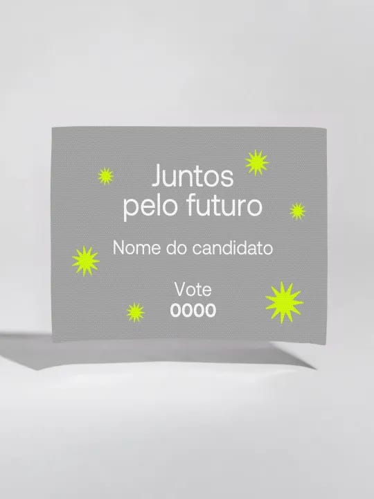 Adesivos para carro eleitorais personalizados, ideais para aumentar a visibilidade da campanha política em qualquer lugar.