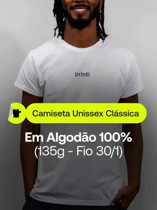Camiseta Unissex Clássica